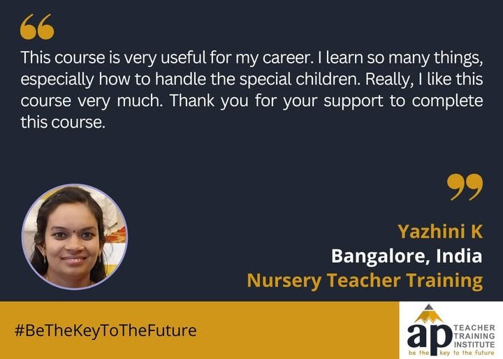 Nursery Teacher Training